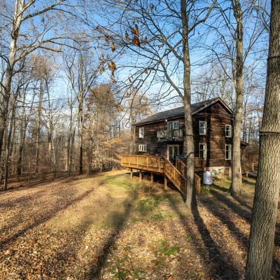 Cabin on the Creek Large Outdoor Firepit